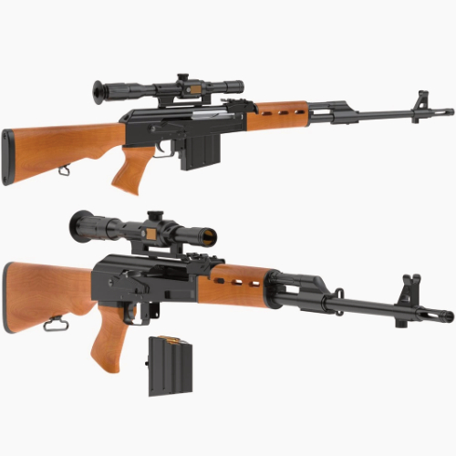 ZASTAVA M76 mit ZRAK - ZAIELFERNROHR Kal 8 X 57 IS
